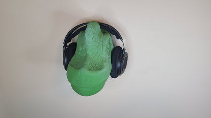 Brachiosaurus Dinosaur Wall Art, Brachiosaurus Dinosaur Wall Decor, Tech Accessories, Dinosaur Wall Mount, Dinosaur Gift, Headphones Holder