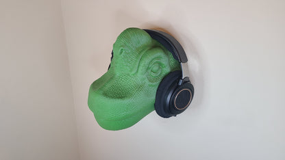 Brachiosaurus Dinosaur Wall Art, Brachiosaurus Dinosaur Wall Decor, Tech Accessories, Dinosaur Wall Mount, Dinosaur Gift, Headphones Holder